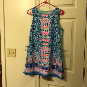 Lilly Pulitzer Donna Romper in Feel the Beat